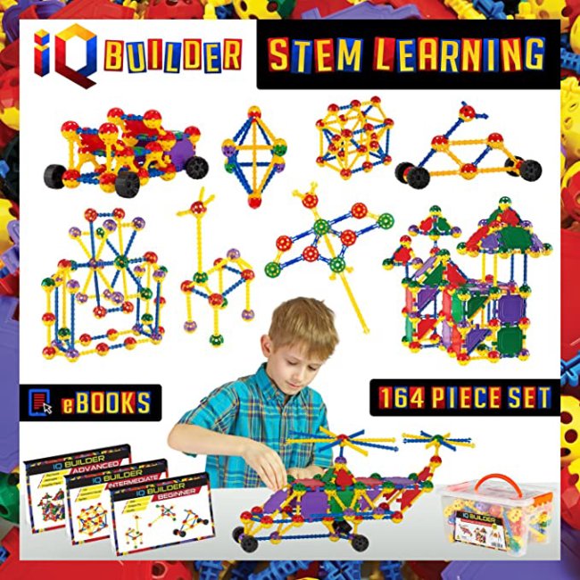 164-piece Creative Construction Engineering Set