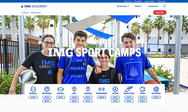 IMG Academy - Sports Camp