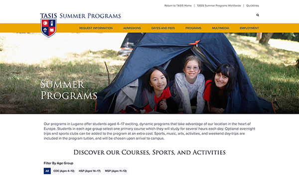 TASIS Summer Programs