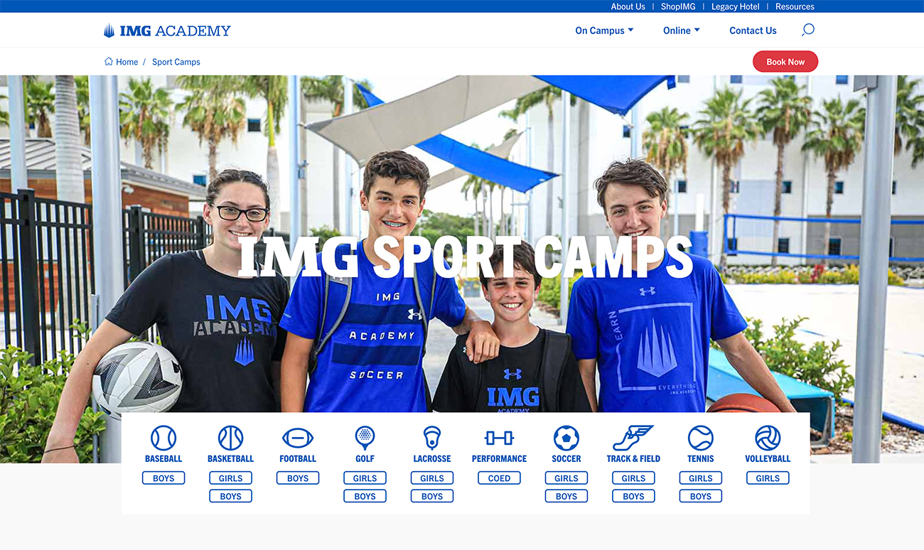 IMG Academy - Sports Camp