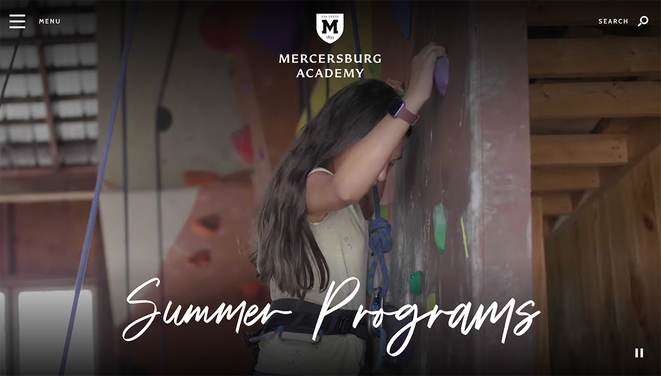 Mercersburg Academy - Summer Programs