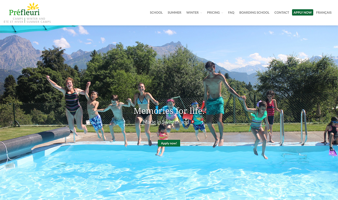 Prefleuri International Alpine School – Summer and Winter Camps